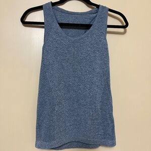 Sweaty Betty Athlete Seamless Racerback Tank, Small in Endless Blue